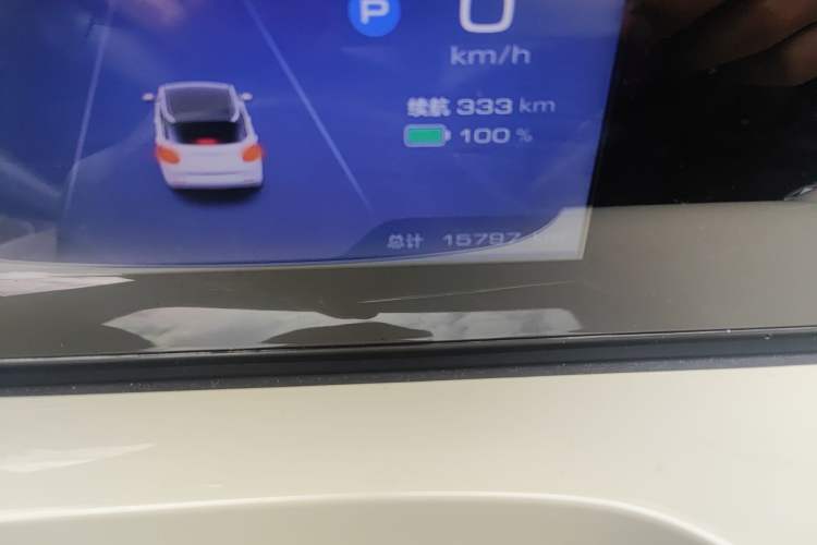 Used Wuling Bingo 2023 333 km Enjoyment Version Odometer Close Up