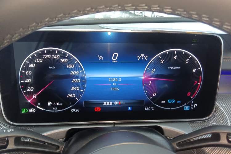 Used Mercedes-Benz C-Class 2022 Restyled C 200 L Sport Edition Instrument Cluster