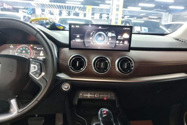 Used Wey VV6 2020 2.0T Two-Wheel Drive Smart Enjoyment+ Audio And AC Panel