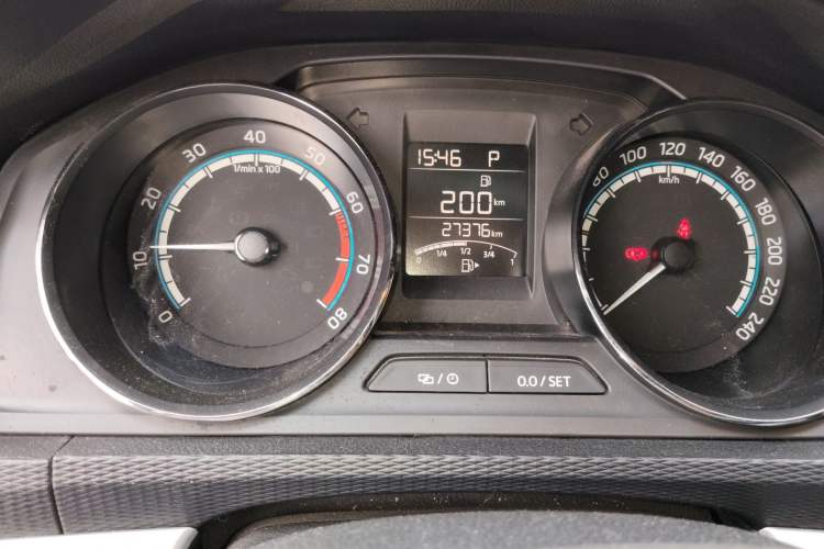 Used Skoda Kamiq 2022 GT 1.5L Automatic Deluxe Edition Odometer Close Up