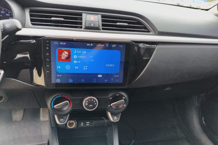 Used Kia K2 2017 Sedan 1.4L Manual Transmission GLS Audio And AC Panel