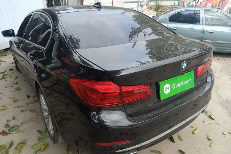 Used BMW 5 Series 2020 530Li Leading Edition Luxury Package Rear Left 45 Deg