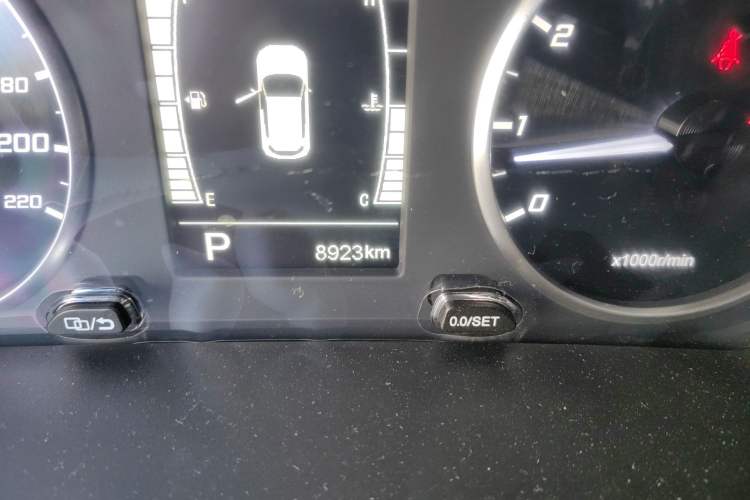 Used Chery Tiggo 5x 2020 1.5L CVT Fashion Edition Odometer Close Up