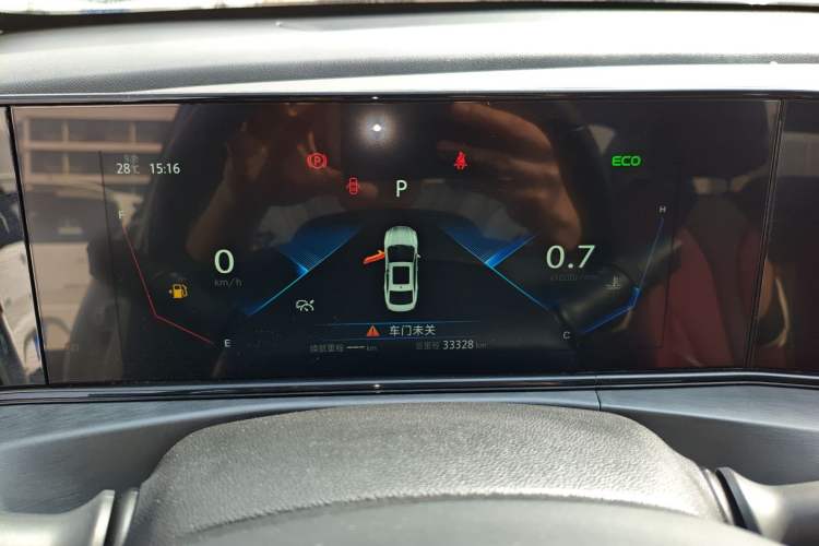 Used CHANGAN Eado 2021 PLUS Blue Whale NE 1.4T GDI DCT Flagship Model Instrument Cluster