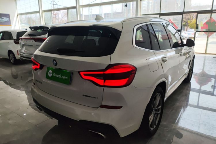 Used BMW X3 2020 xDrive28i M Sport Package Rear Right 45 Deg