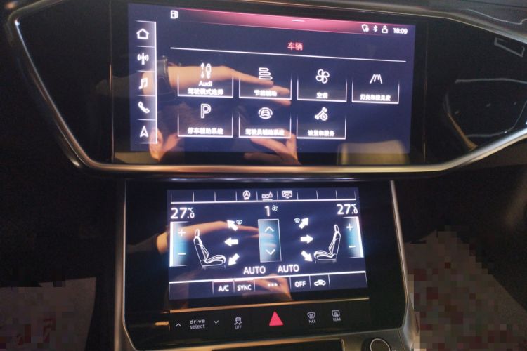 Used Audi A6L 2020 40 TFSI Luxury Dynamic Edition Audio And AC Panel