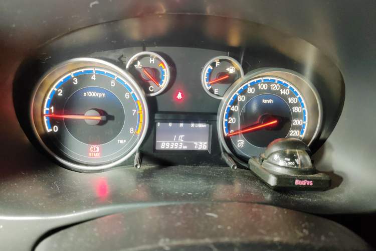 Used Suzuki SX4 2011 Revised Version 1.6L Manual – Dynamic Edition Instrument Cluster