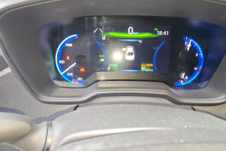 Used Toyota Levin 2019 Dual-Engine 1.8H E-CVT Tech Edition China VI Standard Odometer Close Up