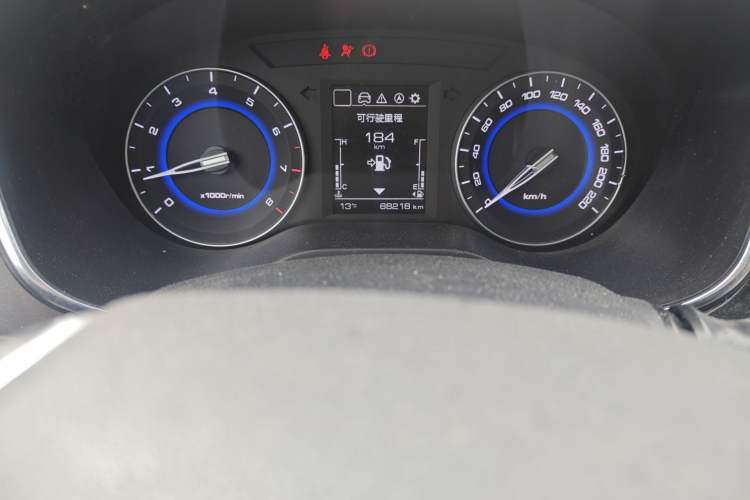 Used CHANGAN Eado DT 2018 1.6L Manual Luxury Model Odometer Close Up