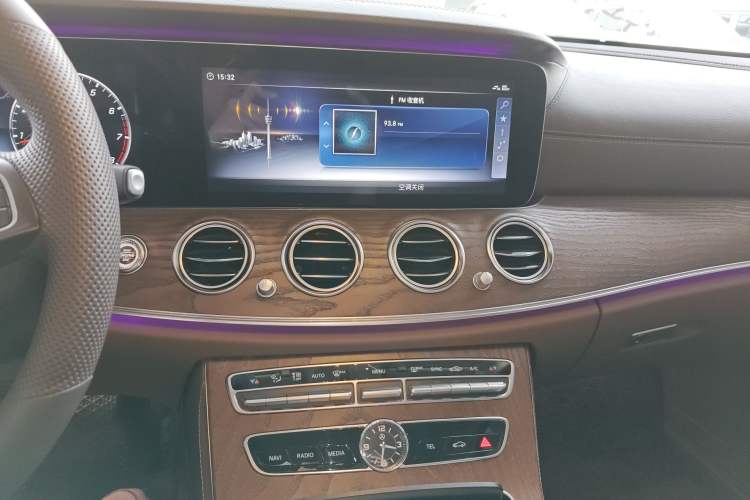 Used Mercedes-Benz E-Class 2016 E 300 L Stylish Model Audio And AC Panel