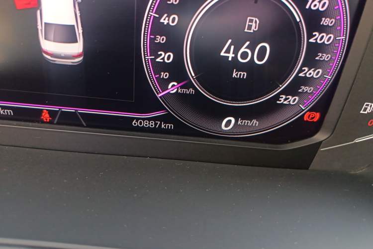 Used Volkswagen Magotan 2020 380TSI DSG Luxury Version Odometer Close Up