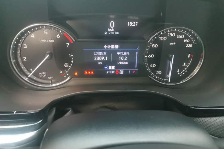 Used Cadillac XT5 2021 2.0T Four-Wheel Drive Luxury Version Instrument Cluster