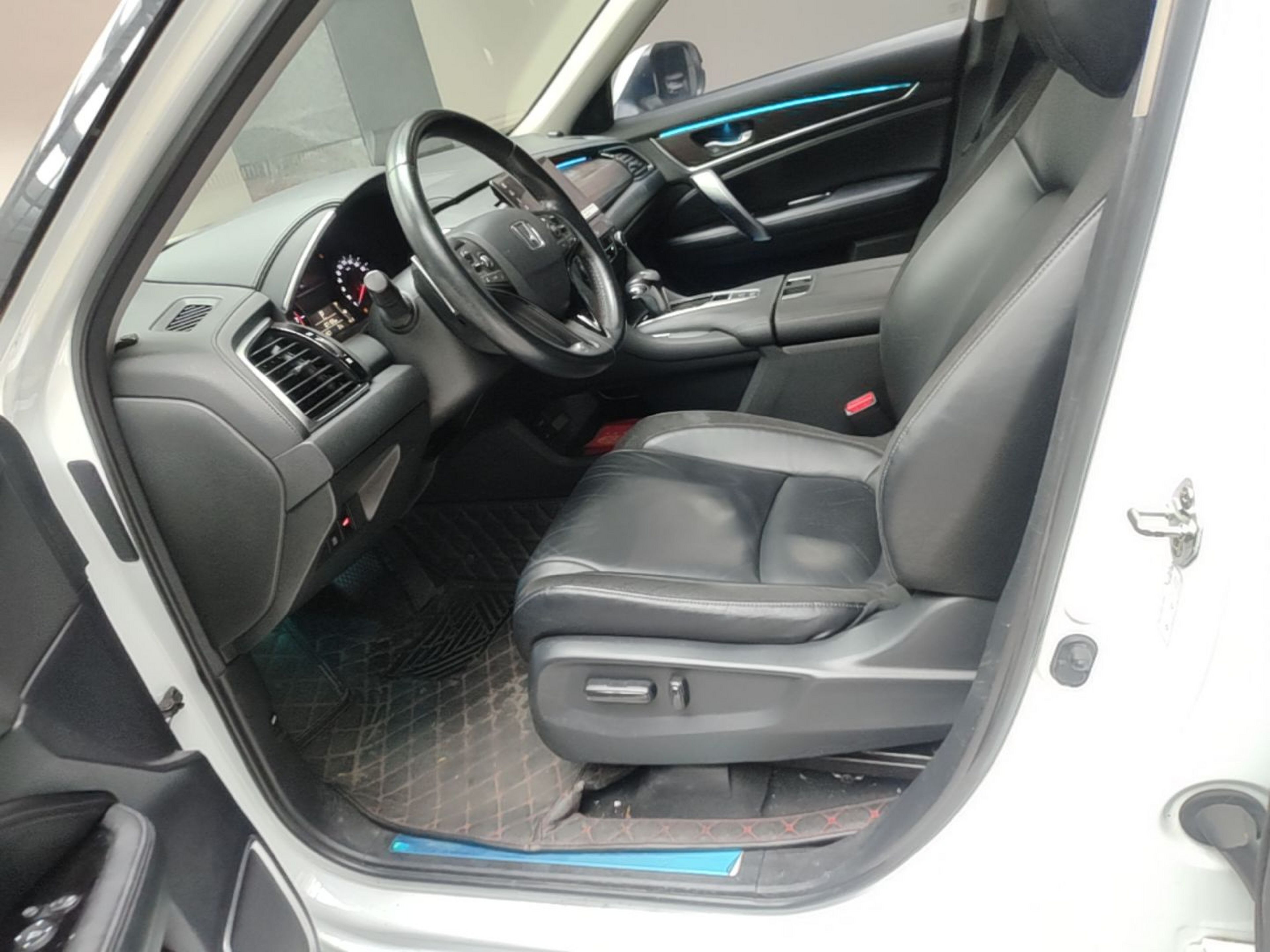 Vordere Reihe im Auto