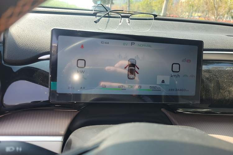 Used BYD Song Pro New Energy 2024 HONOR Edition DM-i 110KM Excellence Model Instrument Cluster