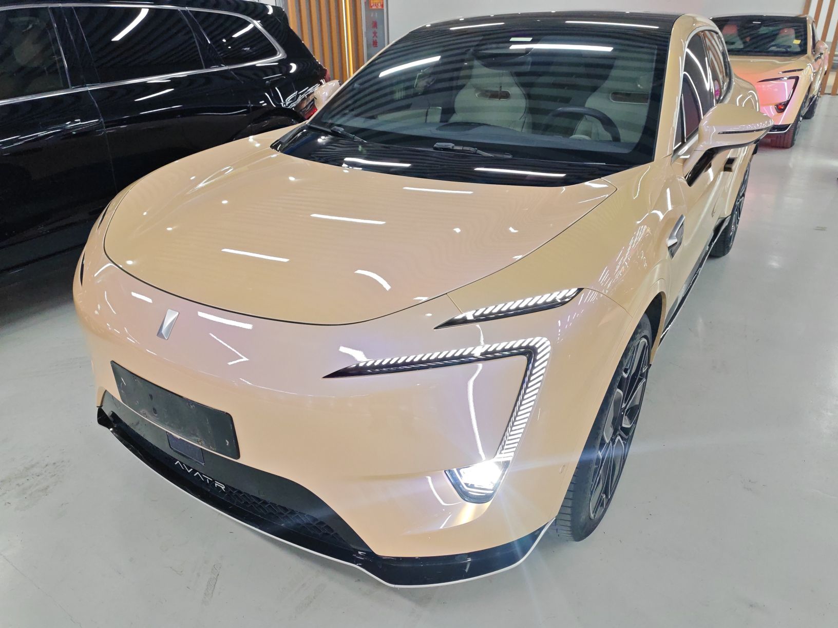 تحت مقدمة السيارة