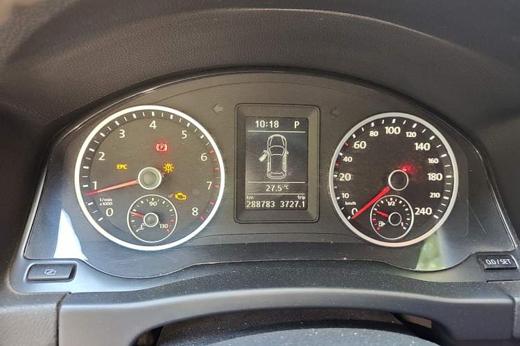 Used Volkswagen Tiguan 2012 1.8TSI Automatic Two-Wheel Drive Trend Edition Instrument Cluster