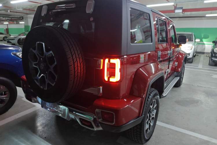 Used BAIC Off-Road BJ40 2018 PLUS 2.3T Automatic Four-Wheel Drive Flagship Version China V Emission Standard Rear Right 45 Deg