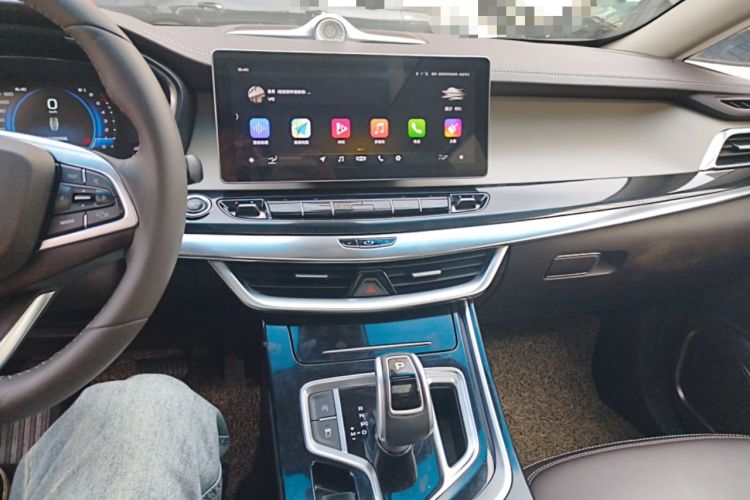 Used Geely Auto Jiajie 2019 1.5TD MHEV DCT Luxury Edition Audio And AC Panel