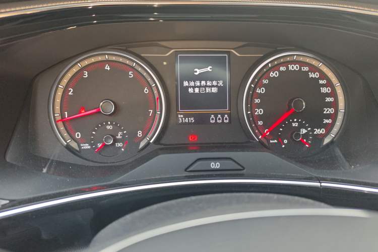 Used Volkswagen Tayron 2022 280TSI Two-Wheel Drive Luxury Smart Connectivity Version Instrument Cluster