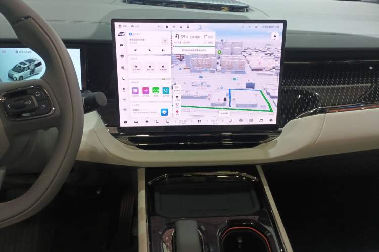 Used Zeekr 009 2024 7-Seater Aisle Version 108 kWh Audio And AC Panel