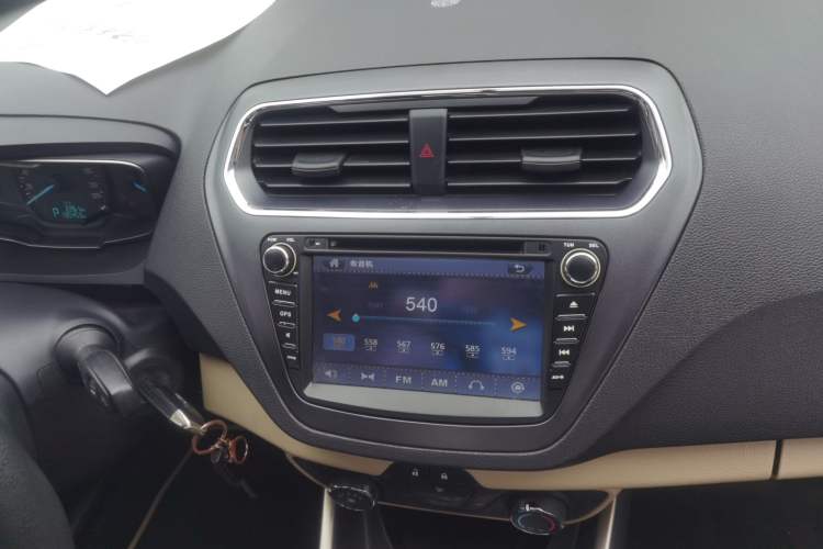 Used Ford Escort 2017 1.5L Automatic Comfort Model Audio And AC Panel