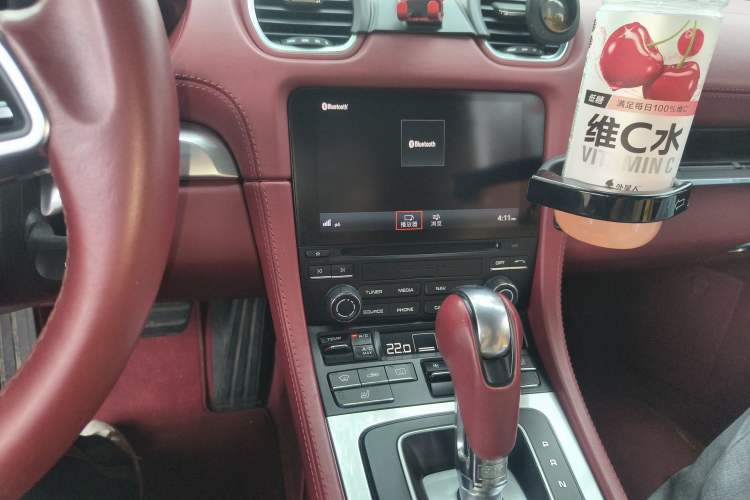 Used Porsche 718 2016 Boxster 2.0T Audio And AC Panel