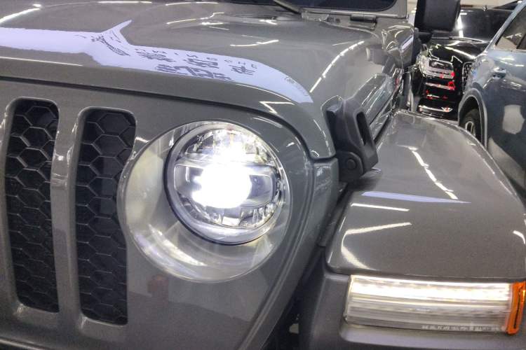Used Jeep Wrangler New Energy 2021 Four-Door 2.0T 4xe Sahara First Edition Left Front Headlight
