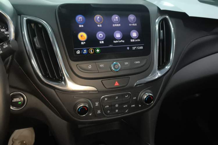 Used Chevrolet Equinox 2019 Redline 550T Automatic All-Wheel-Drive RS Model China VI Standard Audio And AC Panel