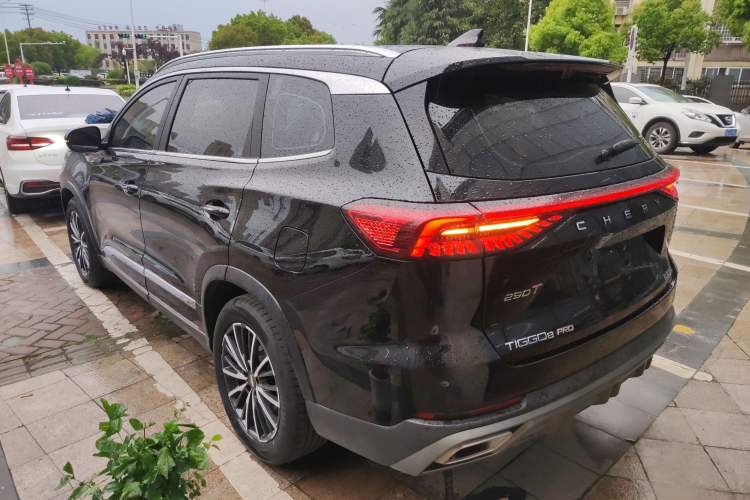 Used Chery Tiggo 8 PRO 2022 290T Two-Wheel Drive Haohan Edition 7 Seats Rear Left 45 Deg