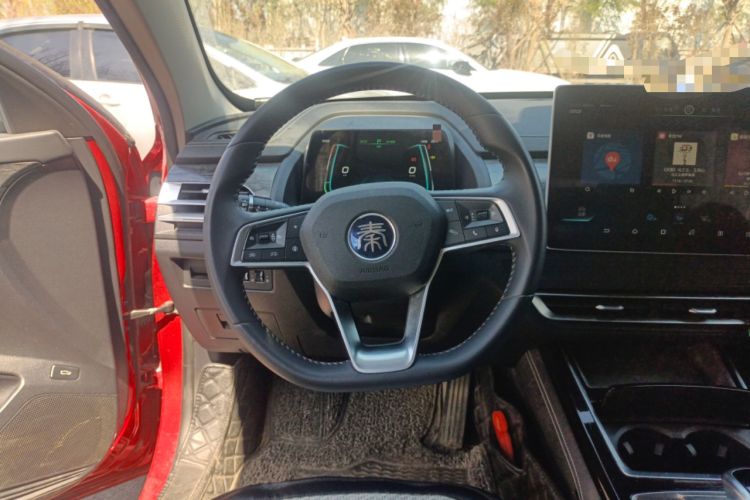 Used BYD Qin Pro New Energy 2019 EV Super Edition High-Power Smart Connect & Premium Model Steering Wheel