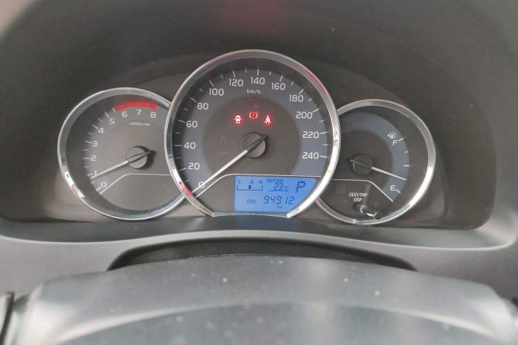 Used Toyota Levin 2017 Revised 185T CVT Elite Edition China V Standard Instrument Cluster