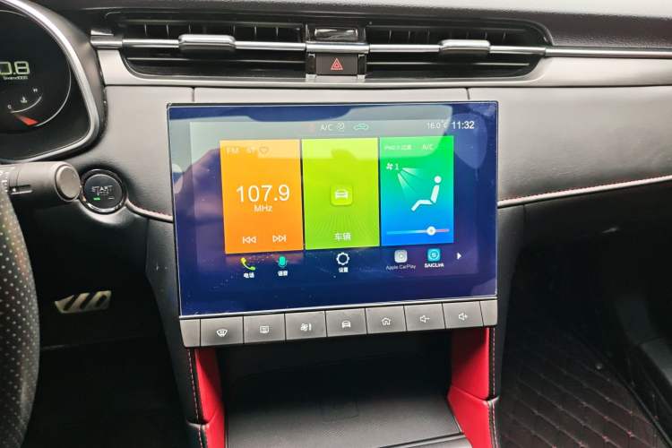 Used MG 6 2020 1.5T Automatic Trophy Luxury Edition Audio And AC Panel