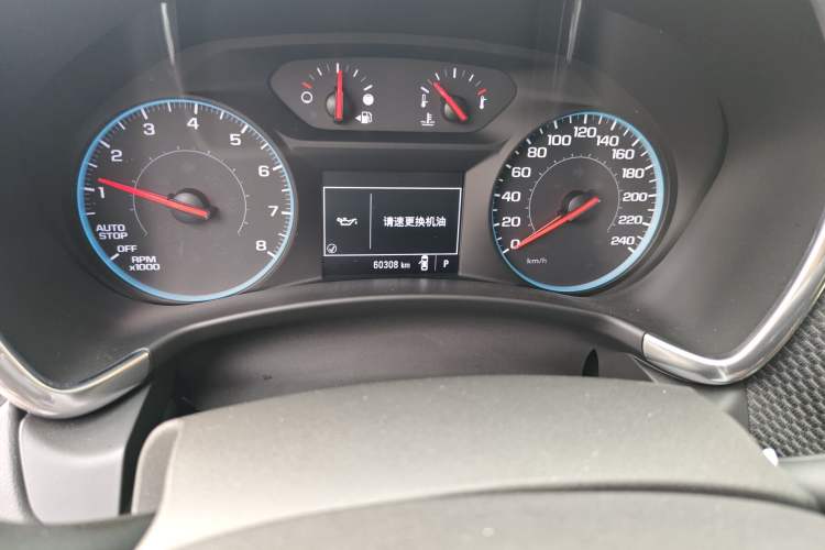Used Chevrolet Equinox 2019 535T Automatic Lingjie Edition China V Standard Odometer Close Up