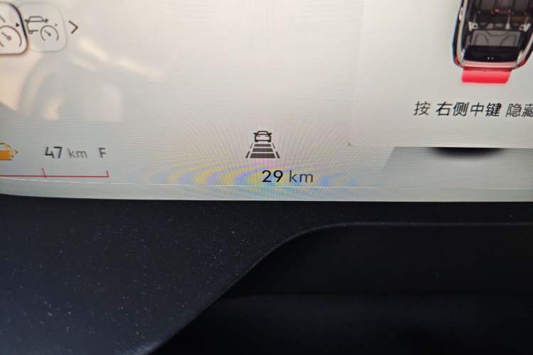 Used Lynk & Co 01 2023 1.5TD EM-F PM Odometer Close Up