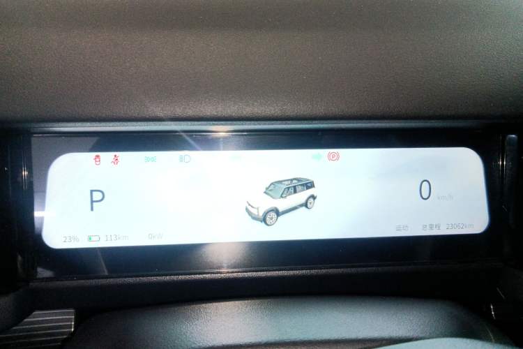 Used iCAR 03 2024 501km Four-wheel Drive Long-Range Advanced Version Instrument Cluster