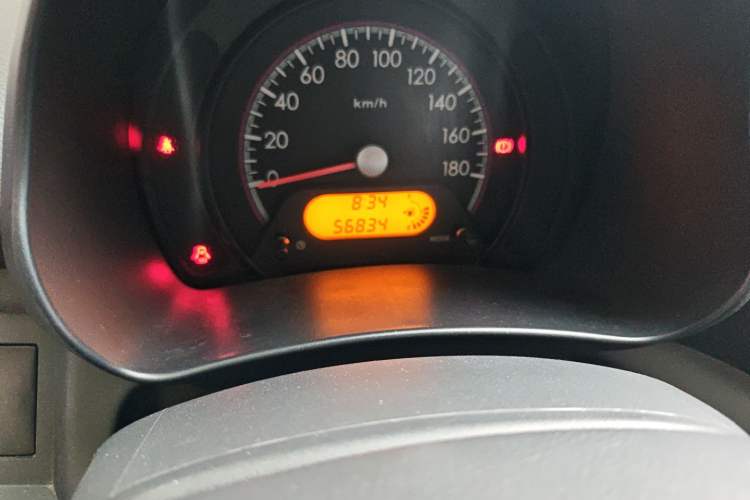 Used Suzuki Alto 2013 1.0L Manual Comfort Version Odometer Close Up