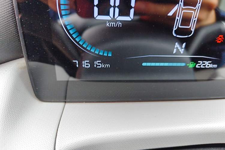 Used Leapmotor T03 2023 403 Lite Edition Odometer Close Up