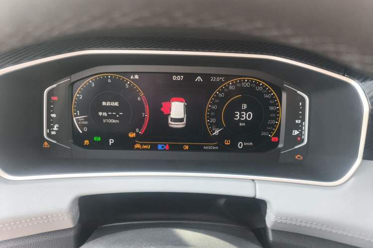 Used Volkswagen Tayron 2024 300TSI Two-Wheel-Drive Luxury Plus Advanced Version Instrument Cluster