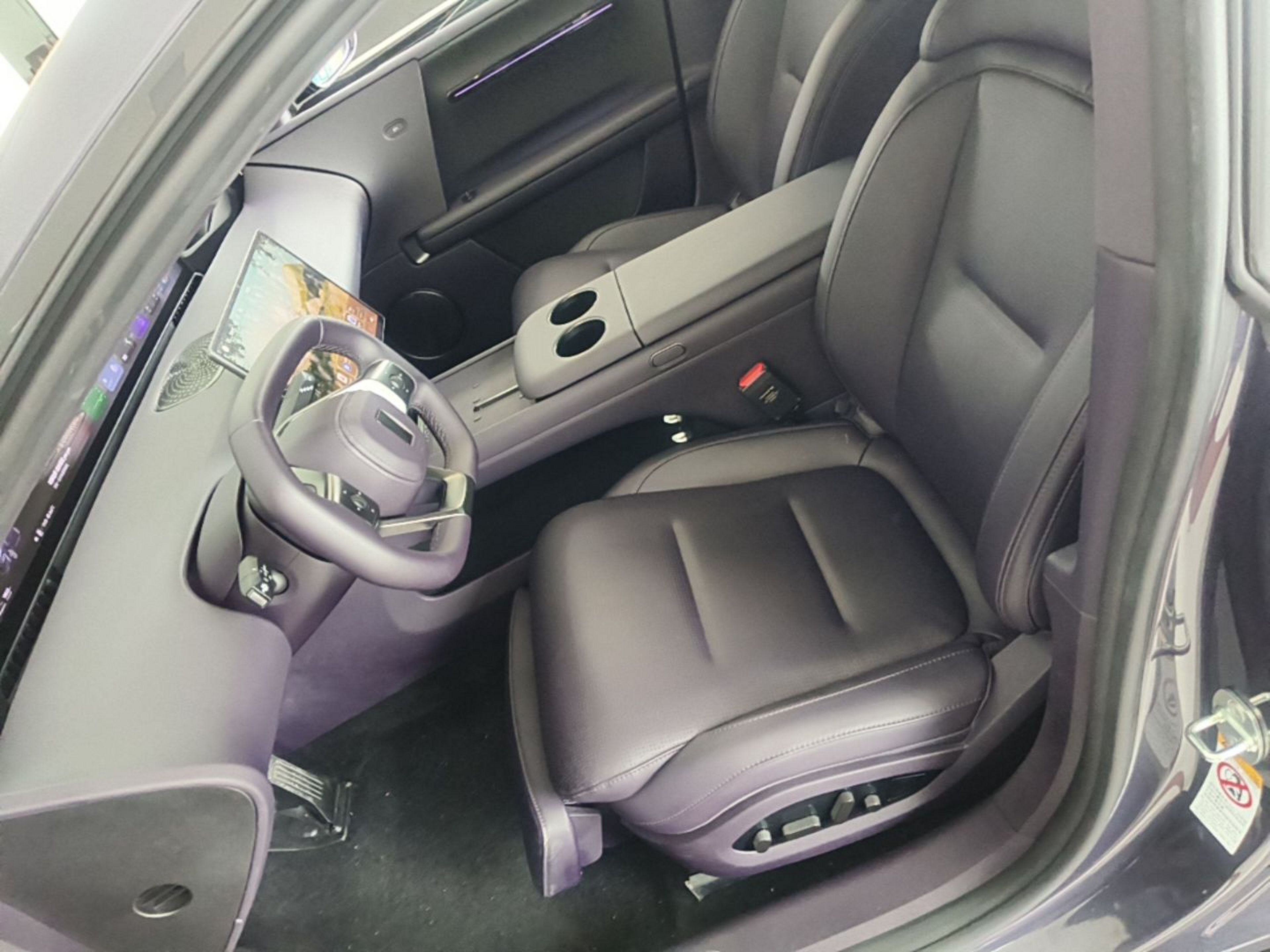 Avant de la voiture