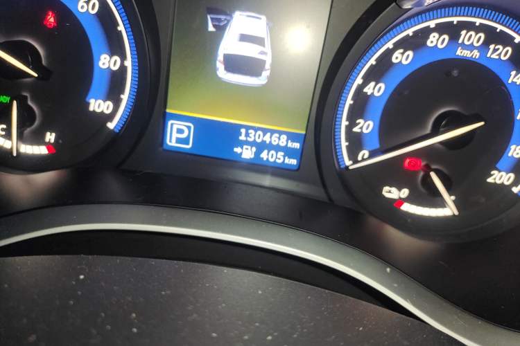 Used Venucia D60EV 2022 Standard Range Smart Drive Version Odometer Close Up