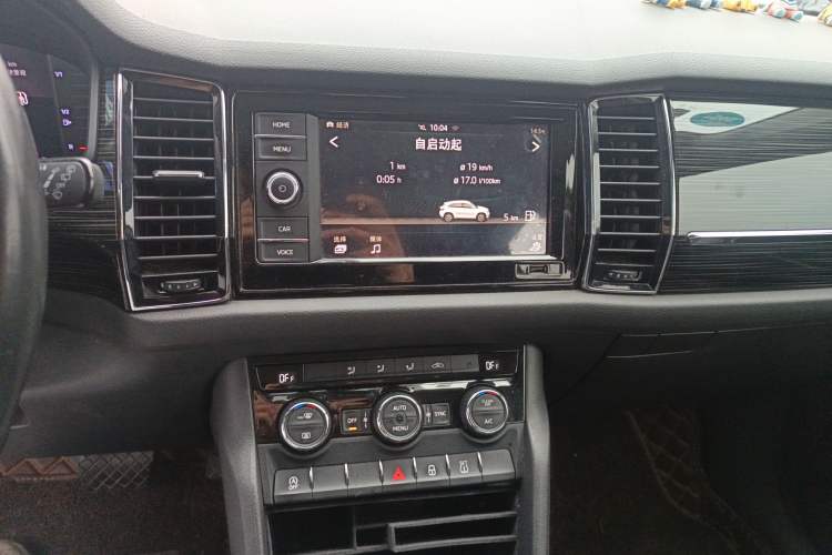 Used Skoda Kodiaq GT 2019 TSI330 Two-Wheel-Drive Comfort Edition China VI Audio And AC Panel