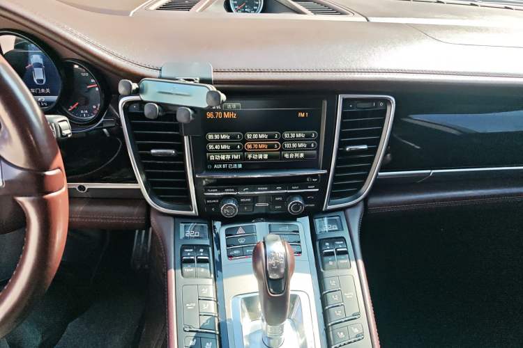 Used Porsche Panamera 2016 Panamera Edition 3.0T Audio And AC Panel