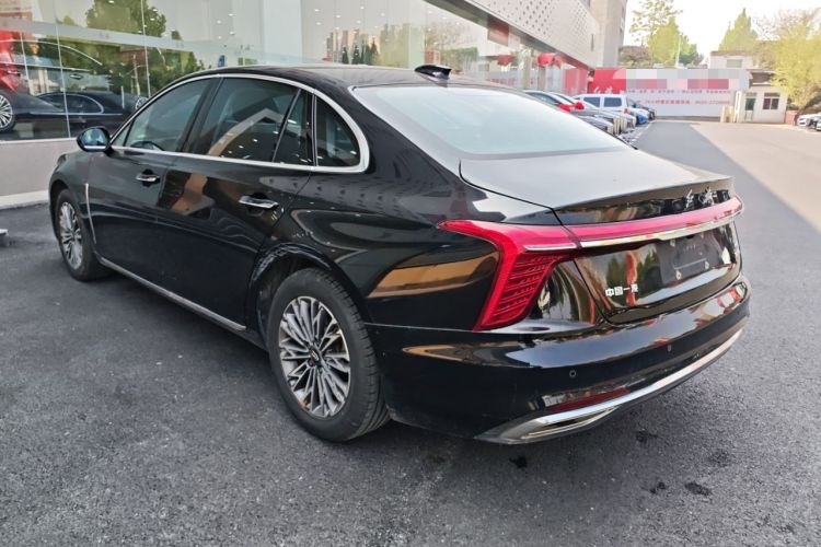 Used Hongqi H5 2024 1.5T DCT Smart Connect Flagship Edition Rear Left 45 Deg