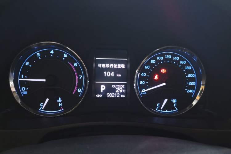 Used Toyota Corolla 2017 Revised Version 1.2T S-CVT GL-i Instrument Cluster