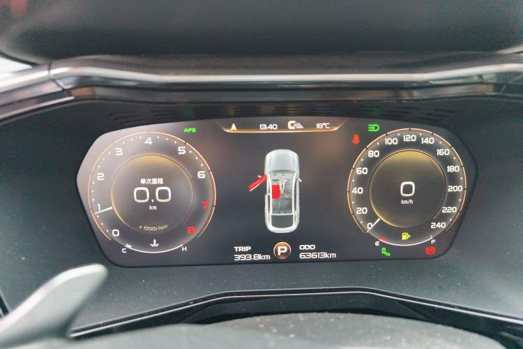 Used Geely Auto Monjaro 2019 350T Dark Knight Limited Edition Instrument Cluster