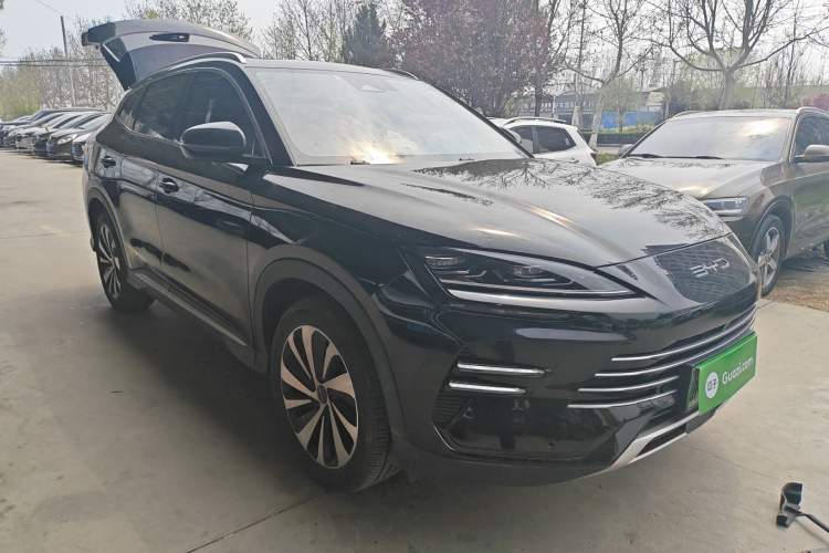 Used BYD Song PLUS New Energy 2023 Champion Edition DM-i 110KM Flagship PLUS Front Right 45 Deg