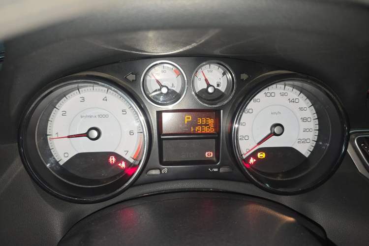 Used Peugeot 308 2013 1.6L Automatic YouShang Model Instrument Cluster
