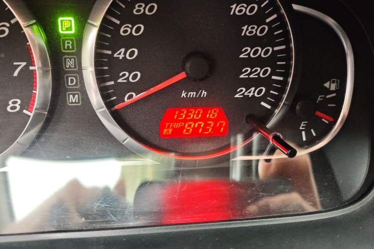 Used Mazda 6 2011 2.0L Automatic Fashion Edition Odometer Close Up