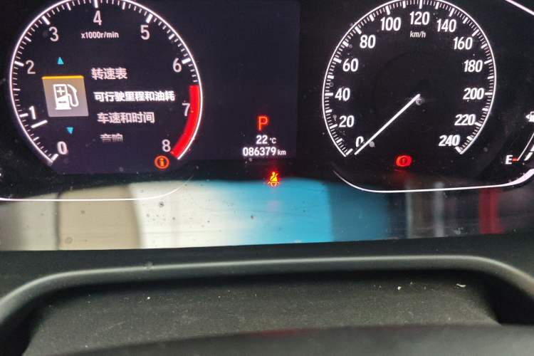 Used Honda Accord 2018 260TURBO Prestige Edition China VI Odometer Close Up