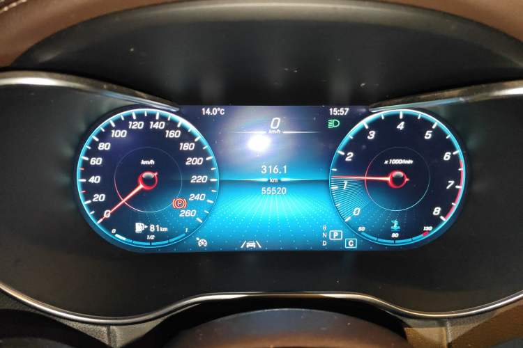 Used Mercedes-Benz GLC 2021 GLC 300 L 4MATIC Dynamic Model Instrument Cluster